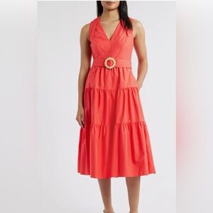 Vince Camuto CottonTiered Dress